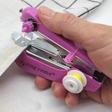 쌍문상회 핸드미싱 미니재봉틀 핸드 수동 미싱기 미니 재봉틀, 본상품