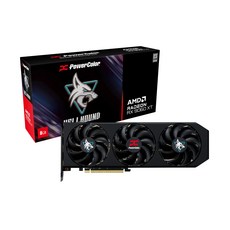 Power Color Radeon RX9060XT 탑재 그래픽 보드 GDDR6 8GB RX9060XT 8G-L/OC