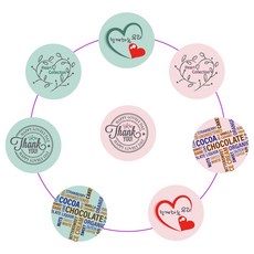 러블리 인스 스티커, 5개