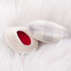 隔音耳套 睡覺專用搖粒絨單耳 保暖 耳罩 無髮箍耳捂 男女搖粒絨耳罩 秋冬季耳套 防凍護耳神器 無間耳套 分體獨立耳罩, 灰白格子【保暖-防噪音】, 1個