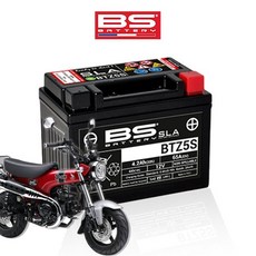 혼다 닥스125 BS배터리 SLA 타입 BTZ5S 유아사 YTZ5S 호환, 1개, 닥스125/BTZ5S