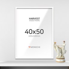 모노치 하베스트 우드 인테리어 액자 40x50, 1개, 오프화이트 1개, 오프화이트