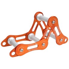 巴哈 BARHAR 輕量培林四滾輪三節繩索保護器 BS106，工業安全防護，高空作業必備, 1個