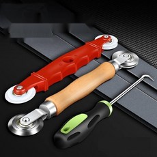 [곰손 탈출] 방충망 롤러 셀프 시공 교체 툴 가스켓 제거기 포함, 나무 손잡이 롤러