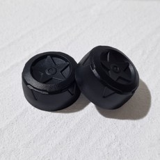 우리파파 오토바이 핸들 2단 열선그립 블랙신형 마감캡 부품, 1개, 2단 블랙신형 마감캡