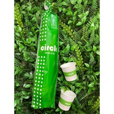 circle 2.5oz 綠點點/櫻花圖案 試飲杯 (50入), 1個