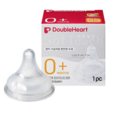 [더블하트] 모유실감 젖꼭지 4P특가 (SS/S/M/L/LL), ss, 2개