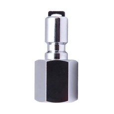 스쿠버 다이빙 레귤레이터 어댑터 8/3-24 암 퀵 디스커넥트 1단계, 구리, 은빛