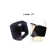 안전모용 방한 패딩 귀덮개 검정 LK 007 산업 귀마개 털 기모 보온 내피 낚시 등산 겨울 야외 작업 럭키, 안전모용 방한 패딩 귀덮개 검정 LK-007 럭키산업