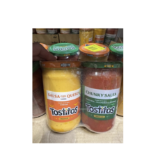 Tostitos 토스티토스 케소 & 살사 딥 23온스 2개입, 2개, 340ml