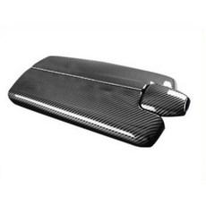 水轉印碳纖維中央扶手收納盒面板飾蓋 適用於10-16 W212 E350 E550 黏貼式