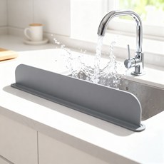 벨로딜 착붙설치 물튀김가드 깔끔미 싱크대 물막이, 노르딕 그레이, 1개