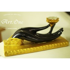 亞洲佛手珠燭台擺飾，東方禪意居家裝飾，營造寧靜祥和氛圍