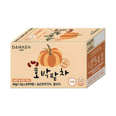 다하다 미니 호박팥차 다과 티타임 다이어트 붓기 산후다이어트 무카페인, 1.5g, 1개입, 3개