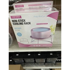 烘焙廚房 Chefmade學廚WK9425加深陽極戚風蛋糕模冷卻架不沾蛋糕架倒扣架涼架圓型涼網脫模架晾乾架wk9425, 1個