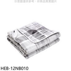 電熱毯 多段溫控 安全斷電 可拆洗設計, 圖片色, HEB-12NB010