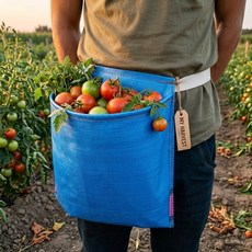 다용도 수확 벨트 앞치마 수확 주머니, 1개, 사이즈 소 (40cmx40cm)