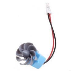 0.01V-15V 이중 목적 미니 풍력 발전기 교체 터빈 물 전원 부품, 01 CHINA, 1개