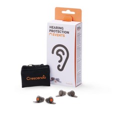 Crescendo Events 音樂會 / 活動專用 高保真隔音降噪耳塞 (荷蘭製), 1個, 2個裝