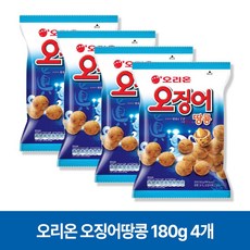 오리온 오징어 땅콩, 180g, 4개