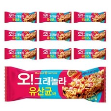 마켓오네이처 오그래놀라 유산균바, 35g, 20개