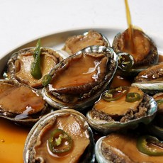 밥도둑 완도전복 간장 전복장 1kg(9~10미), 1개, 1kg