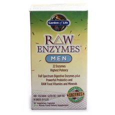 Garden of Life 酵素素食膠囊, 1個, 90 件