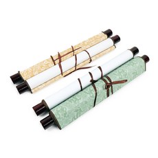 제임스마켓 서예 종이 롤 2p 먹물, 그린