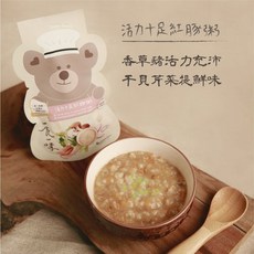 一食一味 活力十足紅豚粥, 1個, 120g x3入/袋