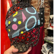 子甄彣璟 戰牌-運動吸汗頭帶 止汗頭帶 運動汗帶 束髮圈 髮帶 毛巾髮帶 頭巾 跑步 慢跑 瑜珈 健身 運動頭巾, 戰牌-黑彩, 1個