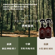 台灣24H出貨【韓國首席調香師】除臭噴霧 芳香噴霧 交換禮物 聖誕節禮物, 1個, Hetras香氛噴霧【濟州森林】,單入組【無禮盒包裝】