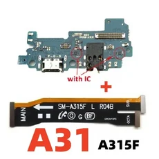 충전 USB 포트 + 메인 보드 플렉스 케이블 삼성 A21S A22 A31 A32 A50 A51 A52 A53 A70 A72 Dock 커넥터 마, 06 A31