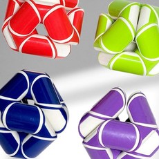 스네이크 척척이 큐브 8개 세트 창의력 장난감