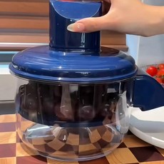 머스코 전동 마늘 껍질 제거기 반자동 주방 과일 야채 벗기기, 전동 마늘 껍질 벗기는기계 [중국어 포장], 기본 색상