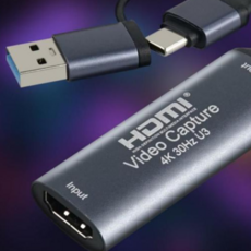 고속충전 외장형 5Gbps HDMI 캡쳐보드 C타입_WFJ1OA5, 본상품