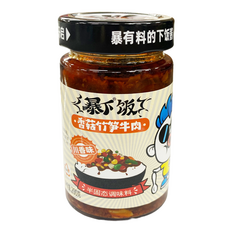 <수란유통> 밥도둑 표고버섯 죽순 우육장 200g (라티오 증정), 1개