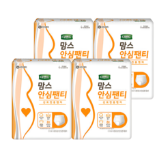 맘스안심팬티 산모패드 산후조리원 출산준비물 성인용기저귀, FREE(onesize), 8개입, 4개