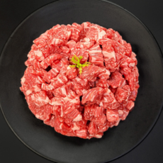 [재판매특가] 1++ 한우 정육 국거리용, 3개, 300g