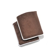 【海夫健康生活館】LZ KIYOTA 軟綿綿 輪椅腳踏墊 咖啡色(D0196-03), 1個