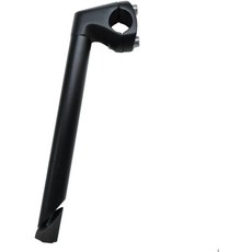 카타저 자전거 핸들바 스템 22.2mm25.4mm 알루미늄 구스넥 강철 도끼 길이 220mm 도로 자전거에 적합, Black, 25.4mm