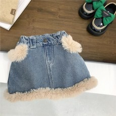 알리팡 여아 스커트 기모안감 겨울스커트