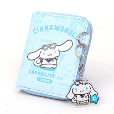 Sanrio Uni 鑰匙圈錢包青少年學生錢包拉鍊式角色商品