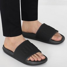 나이키 쿠션 슬리퍼 오프코트 슬라이드 올블랙