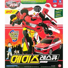 헬로카봇 싼타페 에이스 레스큐 변신로봇, 혼합 색상, 1개