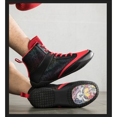 복싱화 경량 로우탑 미끄럼 방지 트레이닝화 남녀공용 권투 격투 스포츠 운동화