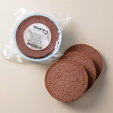 미나리빵집 생일케이크만들기 DIY 케이크시트 미니 1호 2호 3호 시트단품, 초코1호, 1개, 250g
