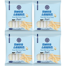 연세우유 100%자연치즈 스트링치즈 (21g 10개) 연세우유에서 만든 100퍼센트 자연치즈, 4개, 210g