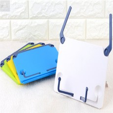 각도조절 플라스틱 악보받침대 휴대용 독서대 악보연습, 1개