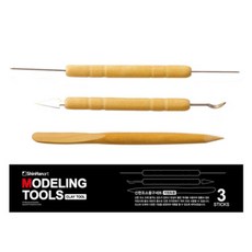 신한 조소용구 종합세트 3본조 지점토용, 상세페이지 참조