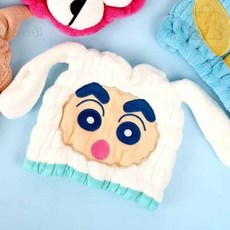 쏘굿픽 머리건조 짱구흰둥이 타월캡